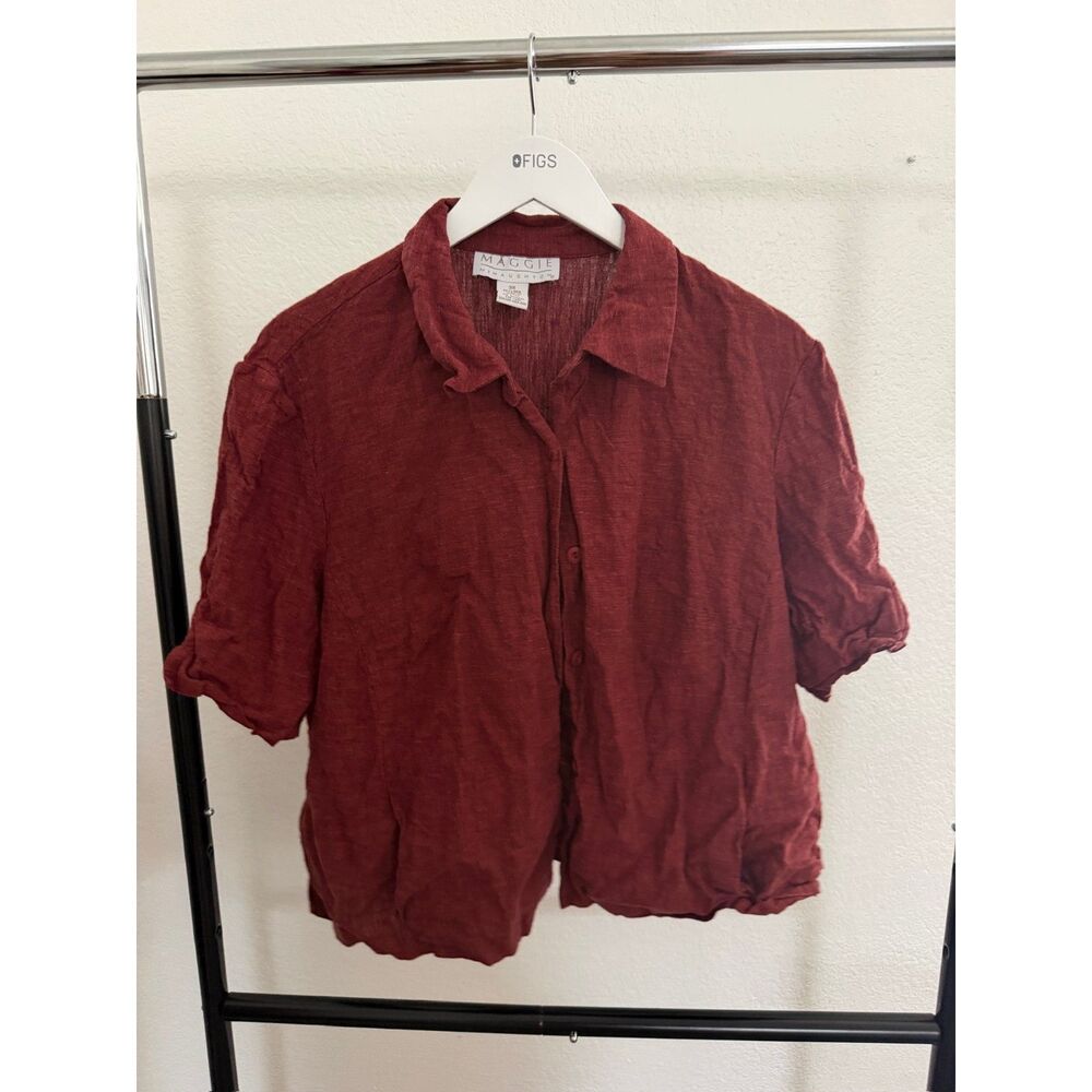 Maggie Red Blouse Size 3x